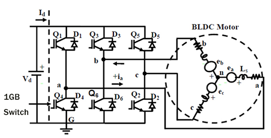 3 phase BLDC circuit