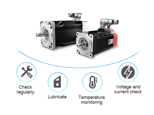 Servo motor maintain method